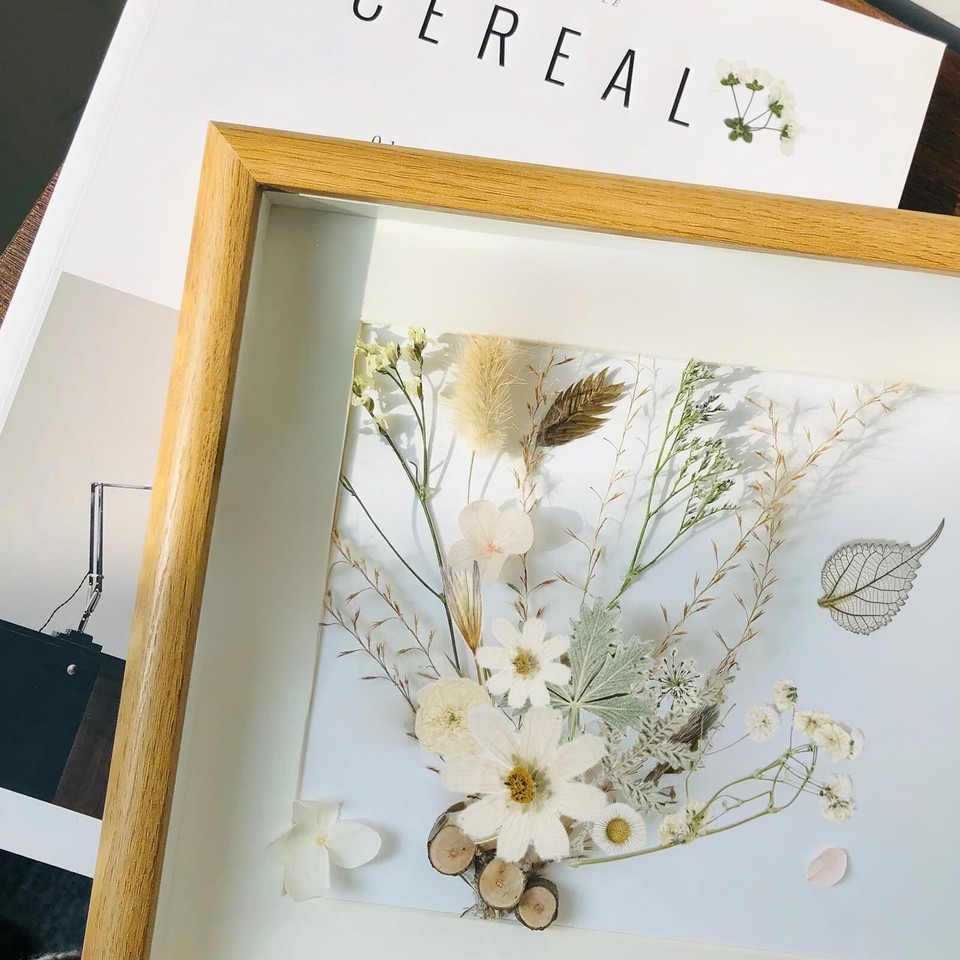 50Pcs Large Dried Pressed Flowers for Resin Molds, Real Dry Natural