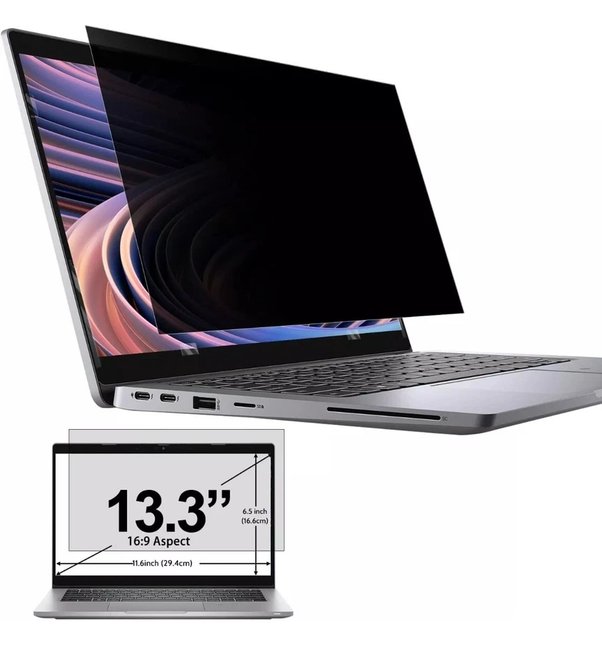 Dell Laptop Privacy Screen 13.3 Inch -  Brand New - Image 2 of 2