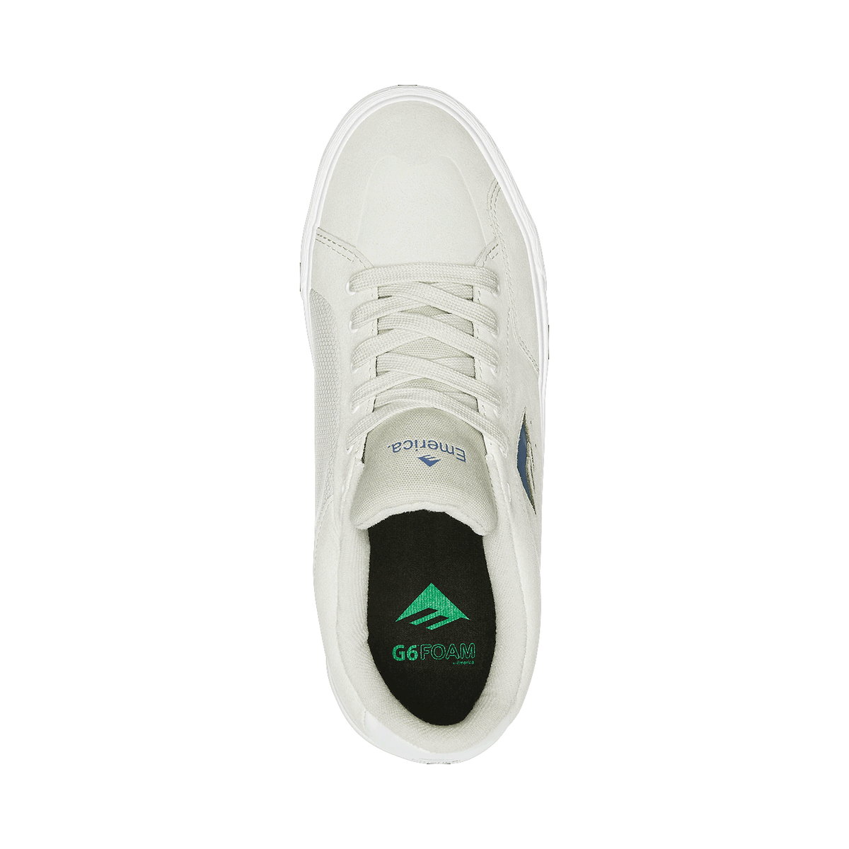 Emerica Skateboard Shoes Temple White/Blue