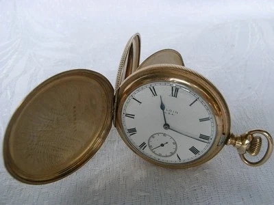 HERRENTASCHENUHR - TASCHENUHR ELGIN USA UM 1913 - Bild 1 von 4
