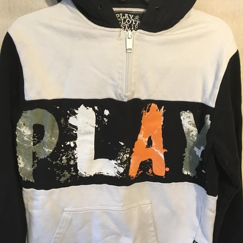 play clothes est. 1977 our gang men’s sweatshirt Y2K  sz M black/white image 2