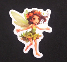 Colorful Cute Fairy Sticker 2" x 1.75" AH