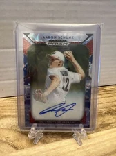 Aaron Schunk 2019 Panini Prizm Draft Picks Camo Auto Rookie Rc /25