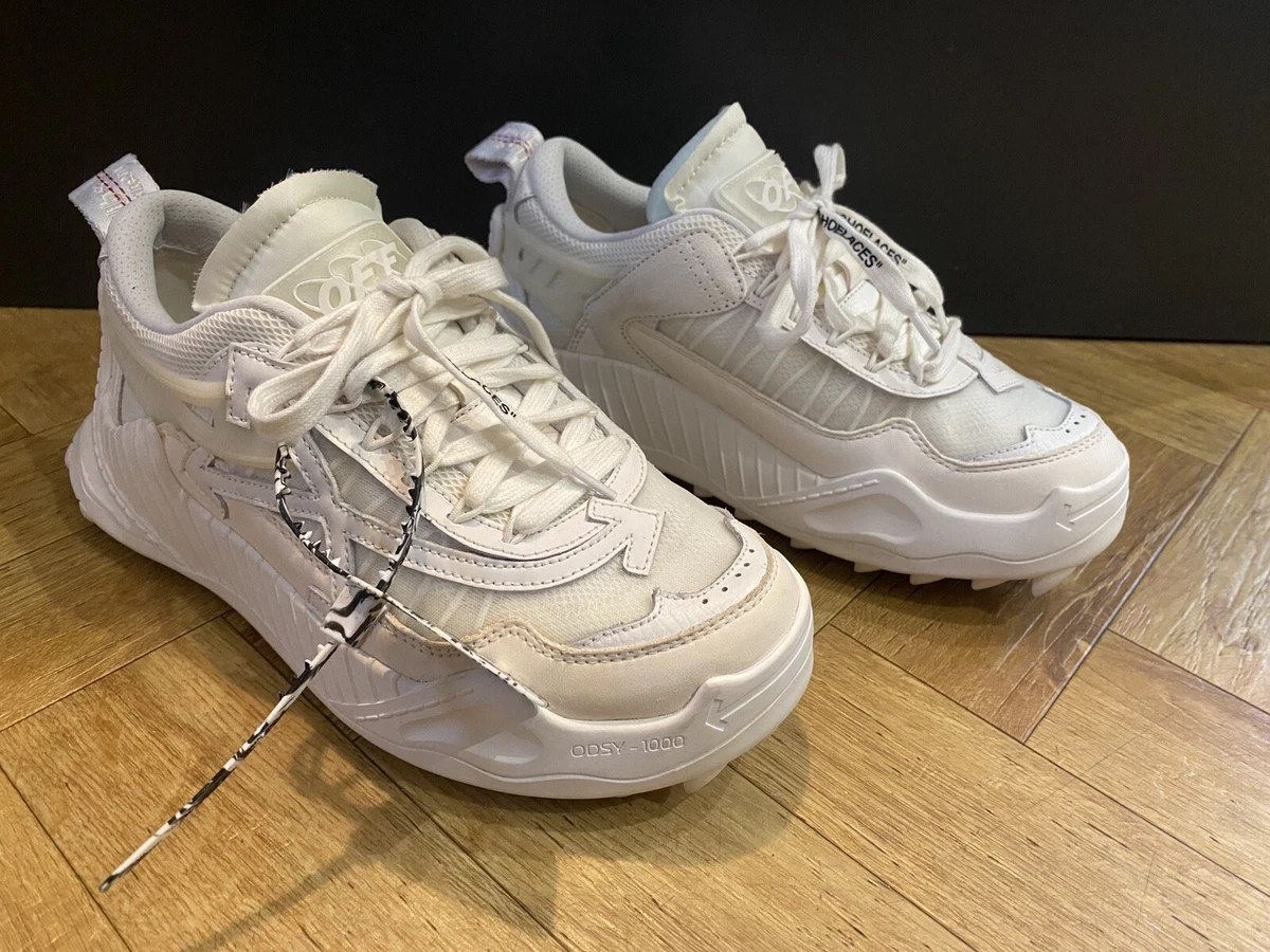 OFF WHITE ODSY 1000 LOW TOP LADIES SNEAKERS UK6 EU39 NO BOX RRP 560 M4