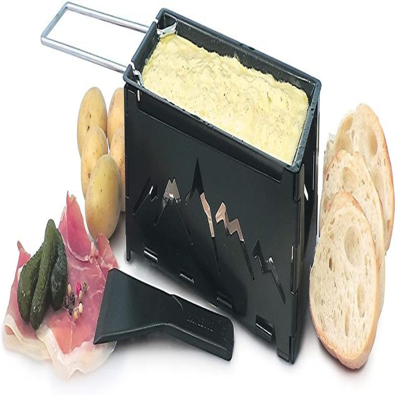 swissmar nordic foldable candlelight raclette