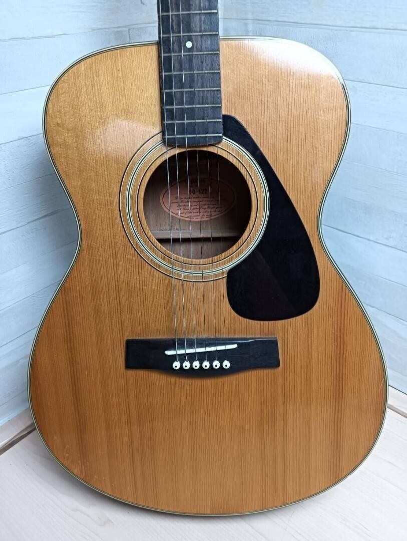 YAMAHA FG-122 Acoustic Guitar Vintage 1970s Orange Label YAMAHA FG-122 Acoustic Guitar Vintage 1970s Orange Label