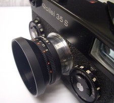 Anodized Aluminum Lens Hood for Rollei 35/f2.8 Aperture Cameras Free Shipping