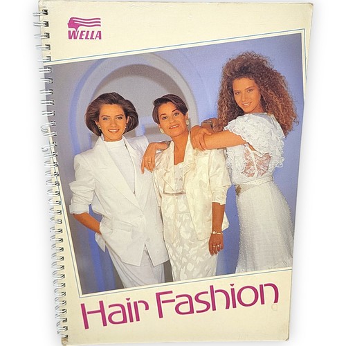 Wella Hair Fashion Frisuren Modelle 1988 Vintage Kurzhaar Langhaar Fashion Style