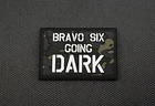 Bravo Six Going Dark PVC Morale Patch GITD Multicam Call Of Duty Modern Warfare