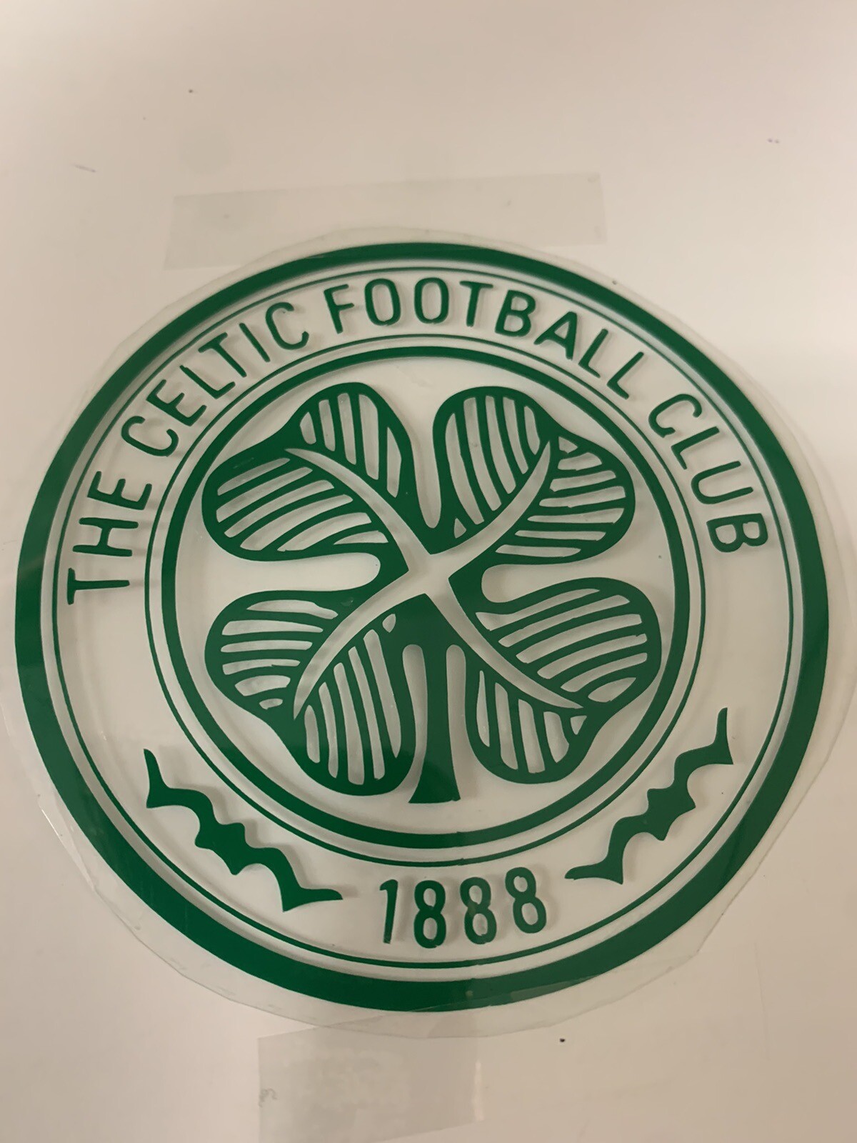 5 x Celtic Football Club Badges Iron On Logos/Decals/Sports/Badges eBay