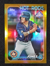 2023 Topps PD Brock Jones GOLD 02/50 Holo SSP Rookie Prospect RAYS #PD-28