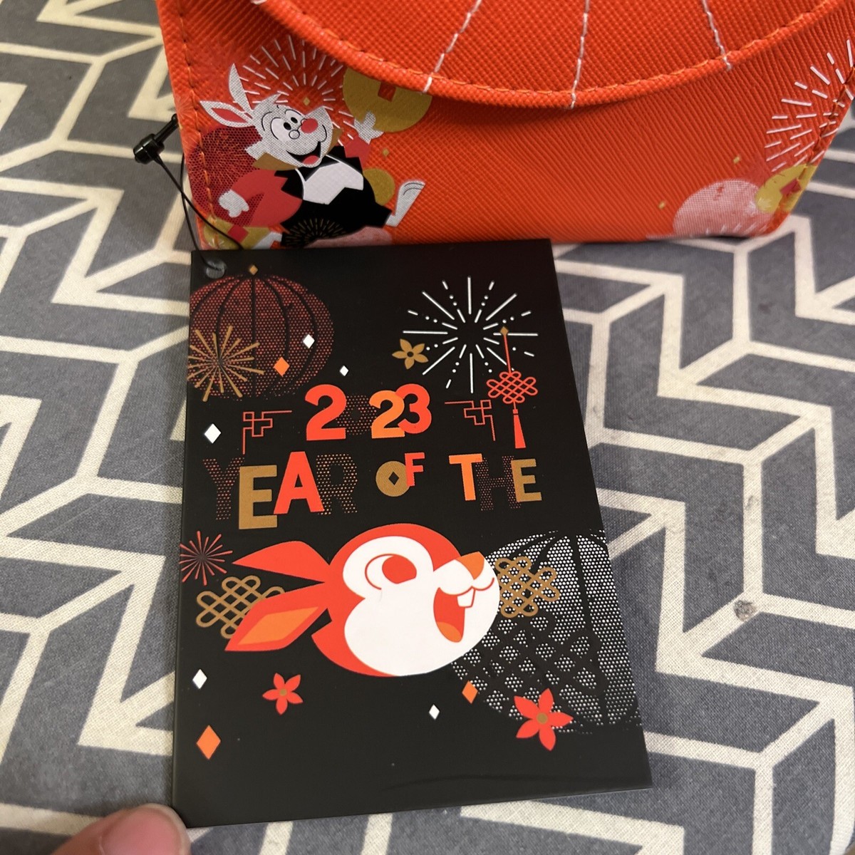 Disney Parks Year of the Rabbit Lunar New Year 2023 Loungefly Mini Backpack NWT Disney Parks Year of the Rabbit Lunar New Year 2023  main image 2