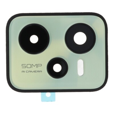 For REALME C35 Lens glass camera and bezel photo green