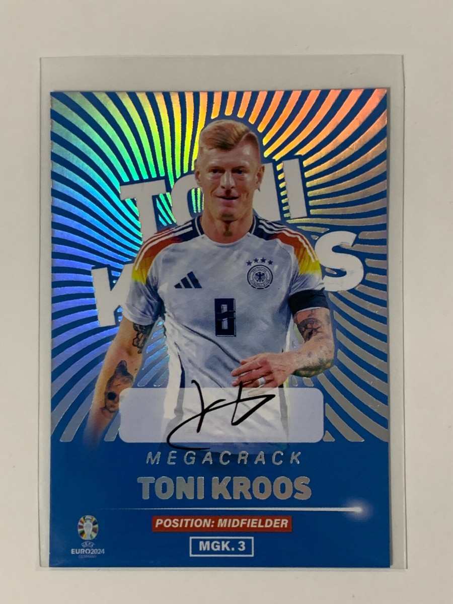 2024 UEFA EURO GERMANY EF Card #E03 MGK3 TONI KROOS FOIL- Printed