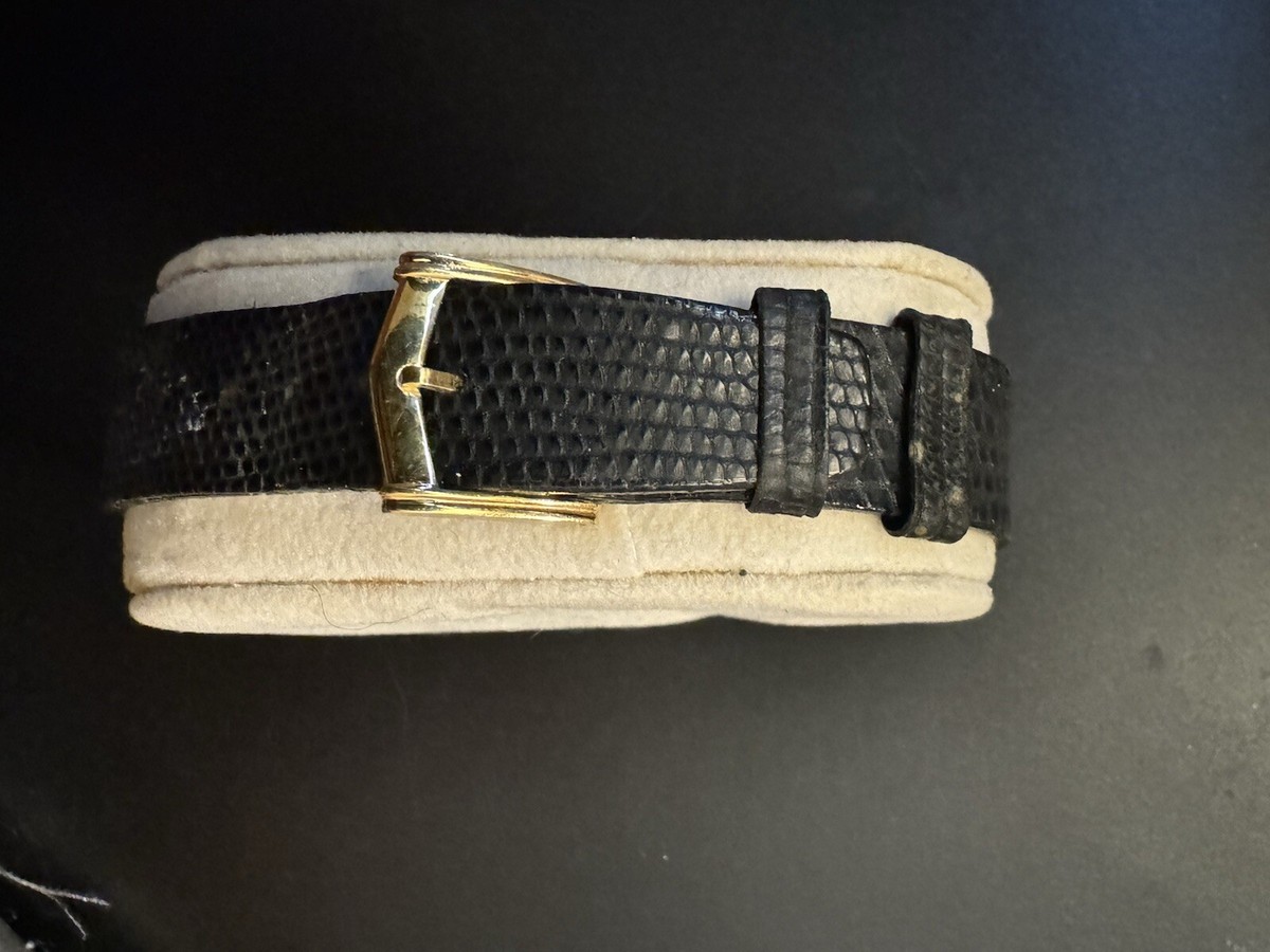 Seiko Lassale 6020-5679 Oval Face Gold Watch Super Thin | eBay