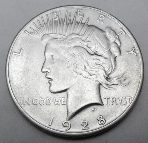 1928 S PEACE DOLLAR  *90% SILVER*  *XF - EXTREMELY FINE*