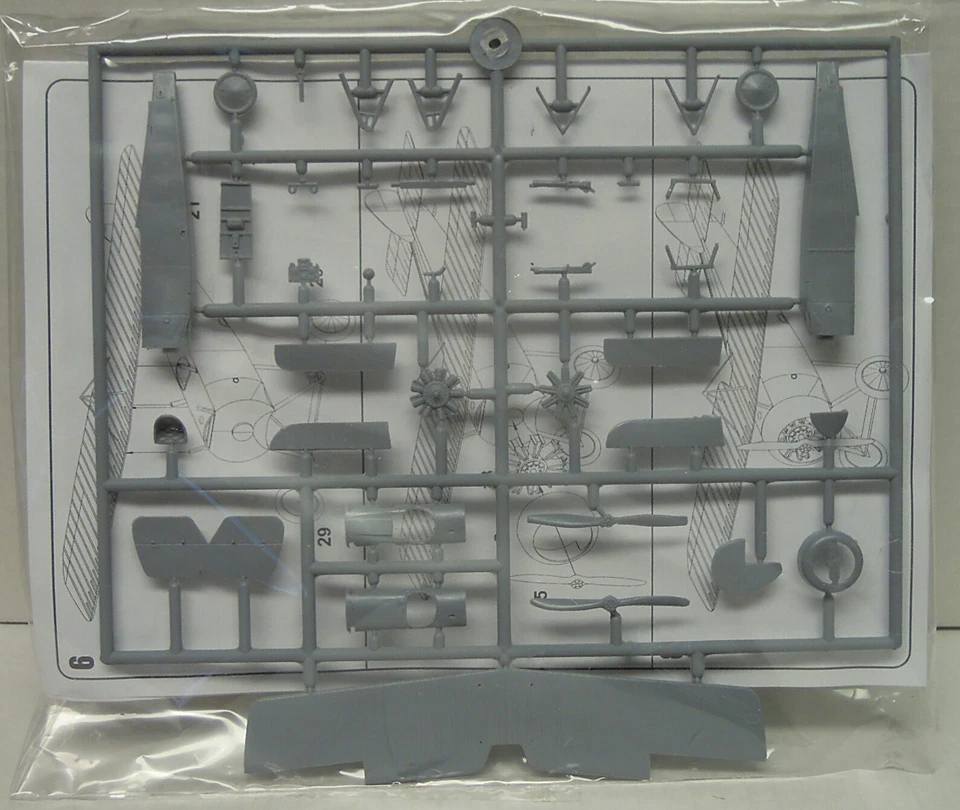 Sopwith Scooter "Monoplano No.1", 1:72, KP, Kit Di Modellismo Plastico, Nuovo - Immagine 3 di 3