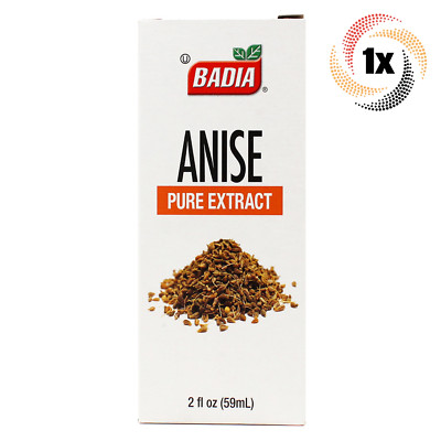 1x Packs Badia Anise Pure Baking Extract | 2oz | Kosher & MSG Free
