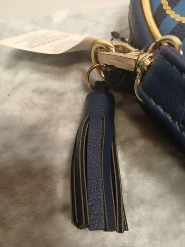 Disney Cruise Line Captain Minnie 7” Round Purse Small Crossbody Adj. Strap Navy - Bild 7 von 8