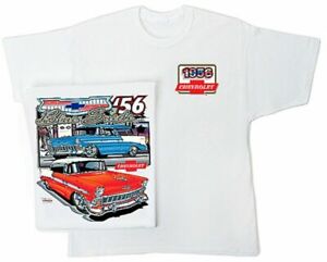56 Nomad Chevy T Shirts 1956 Chevrolet Apparel Automotive Shirts Classic Car