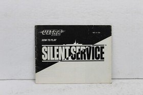 Silent Service (Nintendo NES, 1989) Cart Only w/ Manual