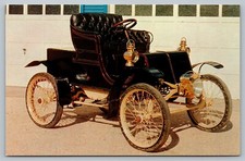 Postcard 1901 Packard Model C Roadster Henry Austin Clark Jr Antique Car 