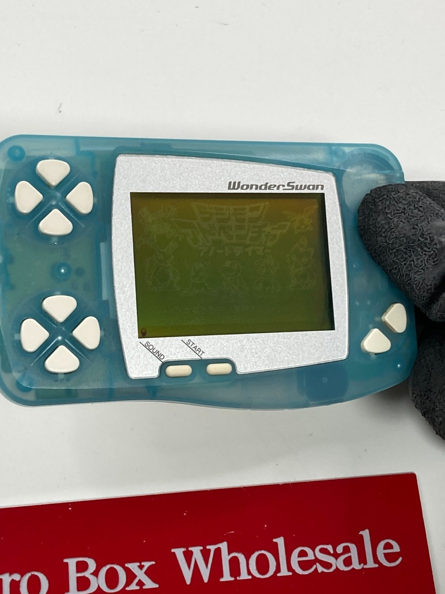 Bandai WonderSwan Handheld System Blue Soda | Region Free | 1998