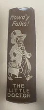 Vintage Ramon's Pills Medical Quackery Advertising Pocket Comb Sheath