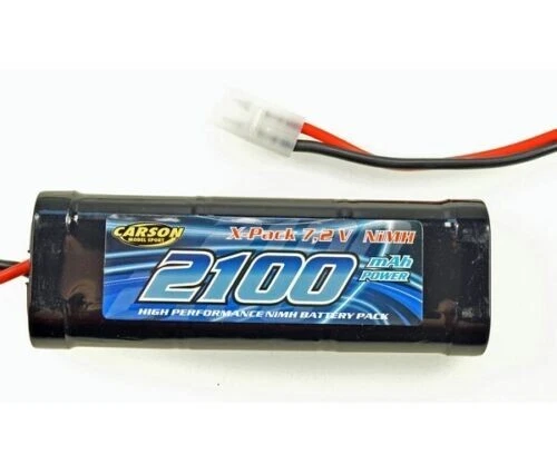 Carson 608158 Racing Pack 2100mAh NiMH 7,2V mit Tamiya-Stecker 500608158 - Bild 1 von 1