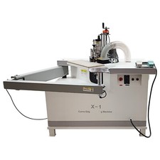 220V Woodworking Rocker Arm/Foldable Arm Curved Edge Trimming Machine 1.7KW