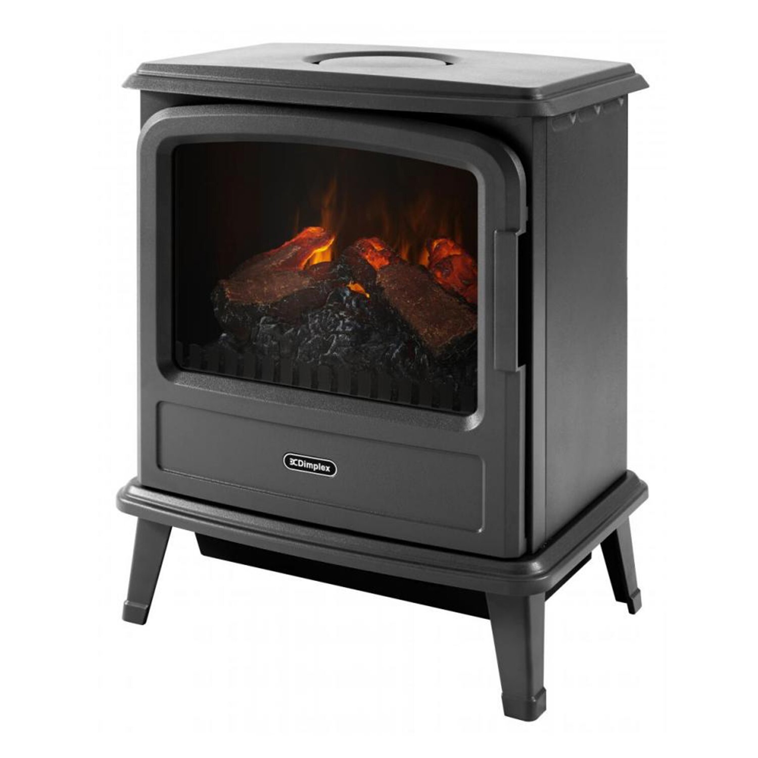 Dimplex Opti Myst Electric Stove Fire Evandale 2.0kW EVN20PB Slate Grey