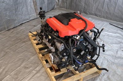 2012 CHEVROLET CAMARO ZL1 LSA 6.2L OEM SUPERCHARGED ENGINE 6 SPEED TRANS SWAP