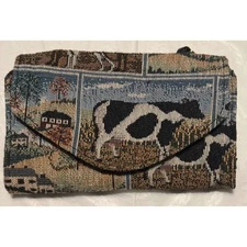 Tapestry  Wallet for the horse lover! New!