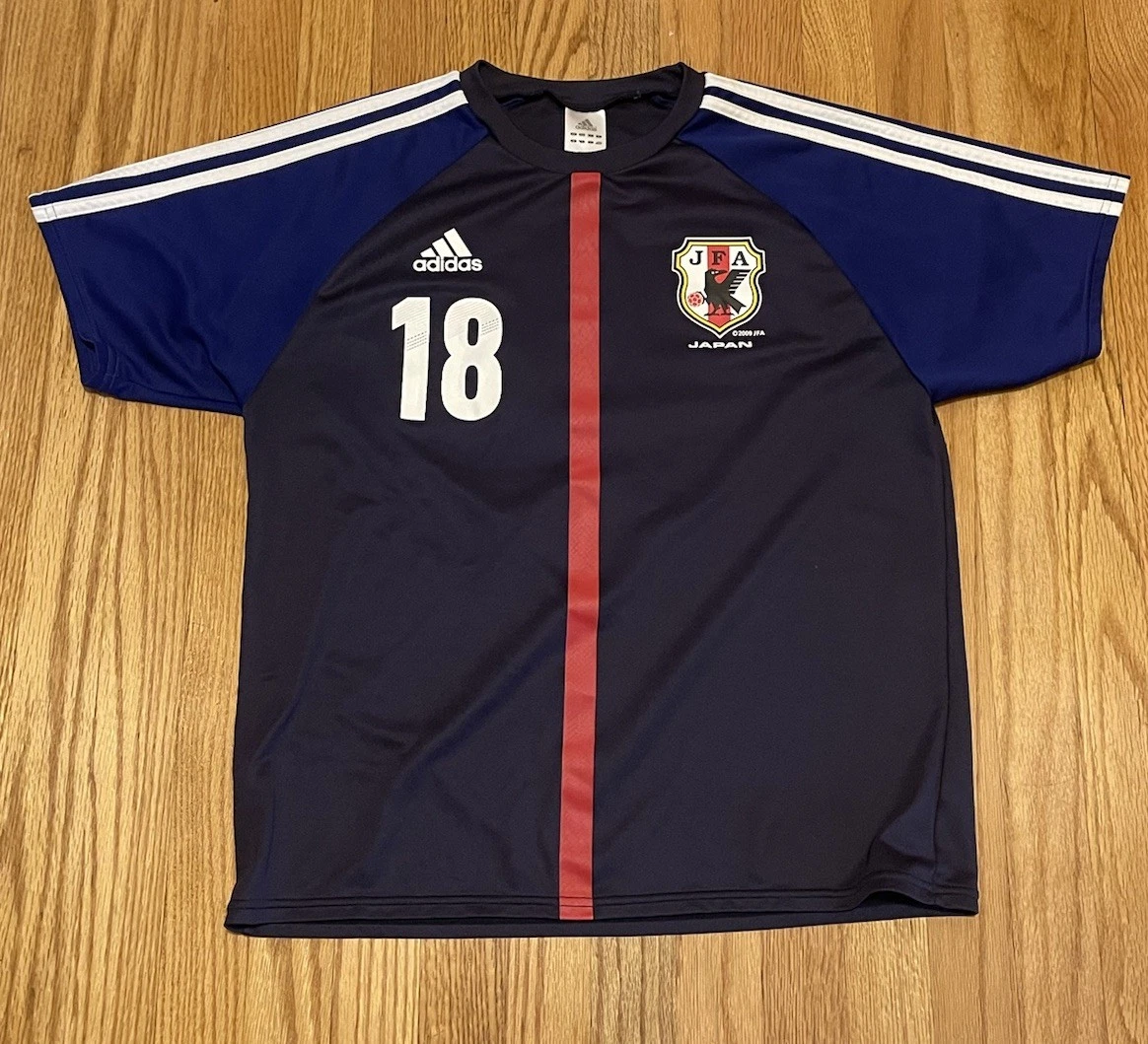 (タグ付き・選手用) 2000年 日本代表ホーム Asia cupワッペン付 タグ付き・選手用) 2000年 日本代表ホーム Asia cupワッペン