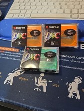  3 Fujifilm DVC  Digital Video Cassette 60-SP / 90-LP Blank Tapes New Sealed