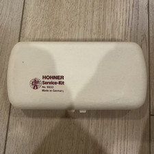 HOHNER Harmonica Service Kit No. 9933 Beige/Black Plastic w/ Case  Instructions
