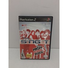 Disney Sing It High School Musical 3 Senior Year Sony PlayStation 2 PS2 Game