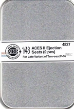 MCC48027 1:48 Mini Craft Collection ACES II Ejection Seat Set (for late 2-seat