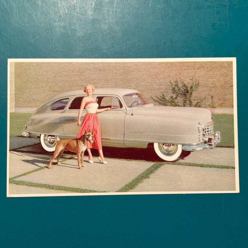 Nash Airflyte  1949-55 Advertising Postcard