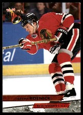 Jeremy Roenick 1993-94 Ultra #186 Blackhawks NHL READ FREE SHIPPING AutographDen