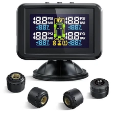 Tymate TM5 Tire Pressure Monitoring System - Large Colorful Screen TPMS, 5... 