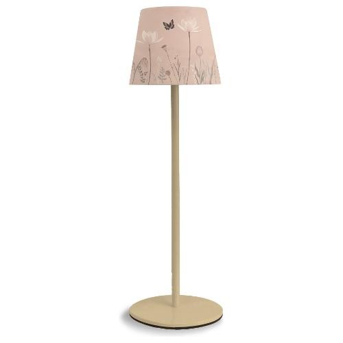 Majestic Alea Dualac Rosa Farfalla | Lampada Tavolo LED Senza Fili 2W