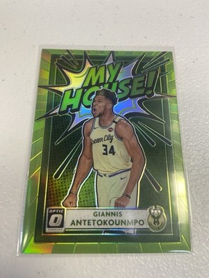 Panini 2020-21 Donruss Optic Giannis Antetokounmpo My House! #2 /149