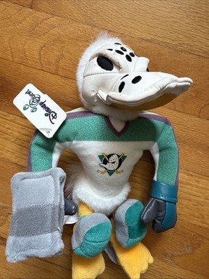 Disney Quest Mighty Ducks Wild Wing 9'' Bean Bag Plush With Tag