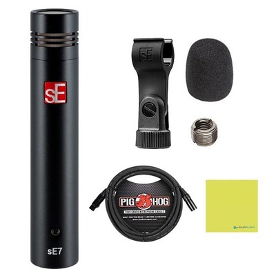 Liquid Audio sE Electronics sE7 Small-Diaphragm Condenser Microphone Bundle...