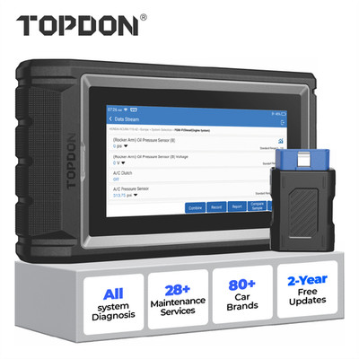 Topdon AD800BT V2.0 Bidirectional Scan Tool Diagnostic Scanner Auto Code Reader