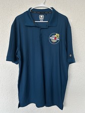 Ogio IRONMAN Ohana Triathlon Hawaii 2019 Mens Blue Golf Polo Shirt Size 2XL