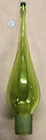 Vintage Huge 15.5" Blenko Green Glass Stopper Only Ground Base from 7235 Vase