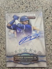 VLADIMIR GUERRERO JR 2021 TOPPS FIVE STAR AUTO AUTOGRAPH  /25 TORONTO BLUE JAYS