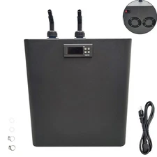 110V Aquarium Chiller Hydroponic Water Chiller Fish Tank Cooler 300L 64-79℉